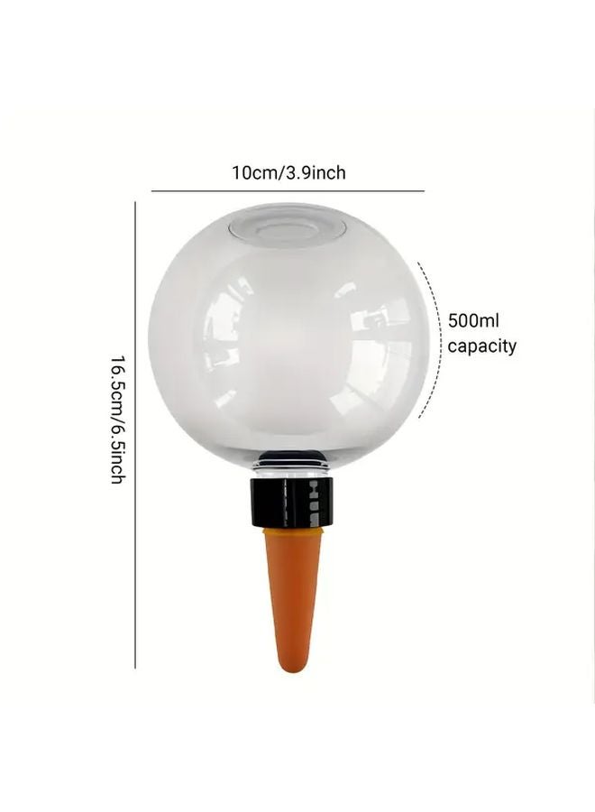 4pcs Plant Watering Globes Self Watering Spikes Long Lasting Hydration Tool - Image 3